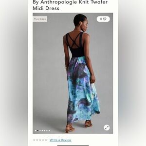 Anthropologie Maxi Dress